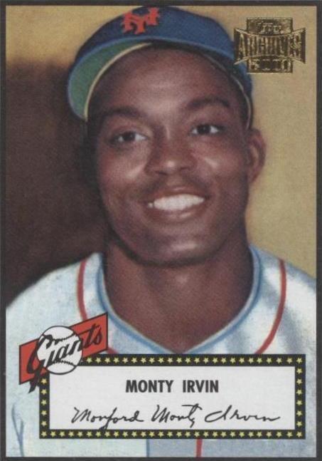 2001 Topps Archives - Monte Irvin #6