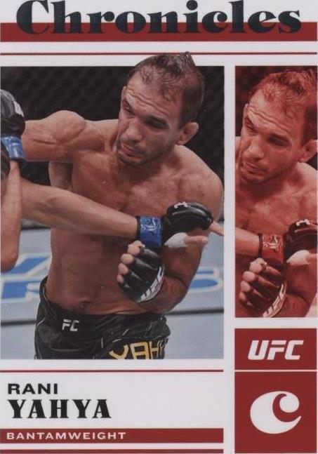 2023 Panini Chronicles UFC - Rani Yahya #49