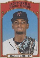 2021 Topps Heritage Minor League Edition - Edward Cabrera #52