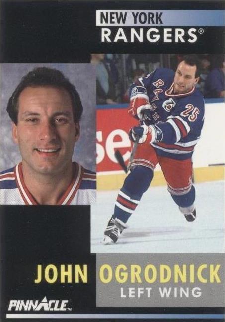 1991-92 Pinnacle - John Ogrodnick #145