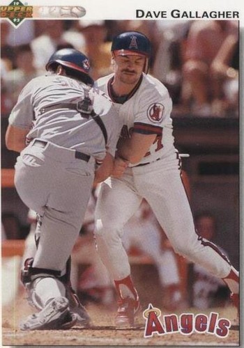 1992 Upper Deck - Dave Gallagher #289