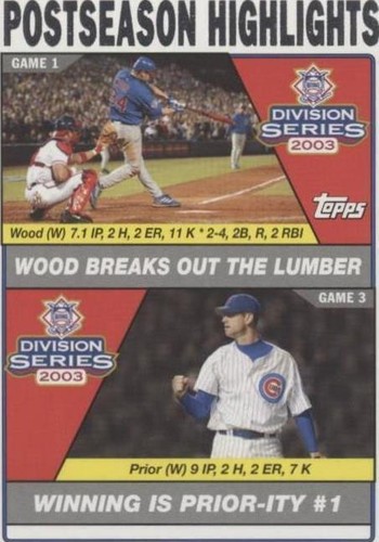 2004 Topps - Kerry Wood Mark Prior #350