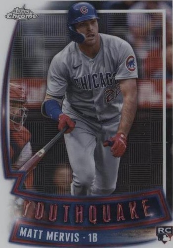 2023 Topps Chrome Update Series - Matt Mervis #YQ-93