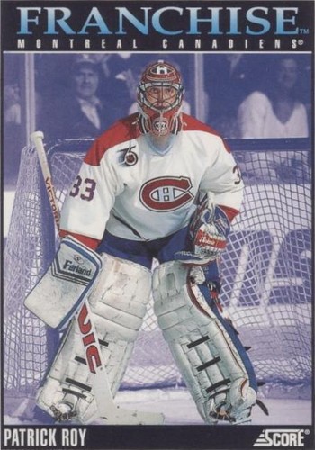 1992-93 Score - Patrick Roy #428