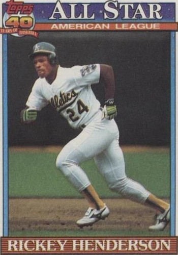 1991 Topps - Rickey Henderson #391