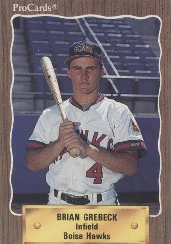 1990 ProCards Minor League - Brian Grebeck #3321