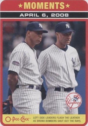 2009 O-Pee-Chee - Alex Rodriguez Derek Jeter #560