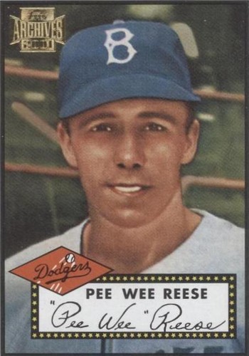 2001 Topps Archives - Pee Wee Reese #315