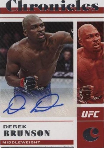 2023 Panini Chronicles UFC - Derek Brunson #CS-DBR