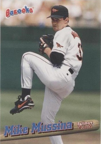 1996 Topps Bazooka - Mike Mussina #81