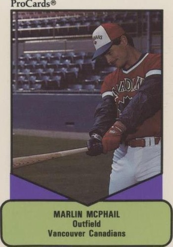 1990 ProCards AAA Future Stars - Marlin Mcphail #179