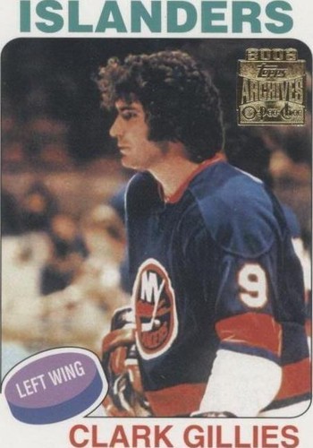 2001-02 Topps/O-Pee-Chee Archives - Clark Gillies #35