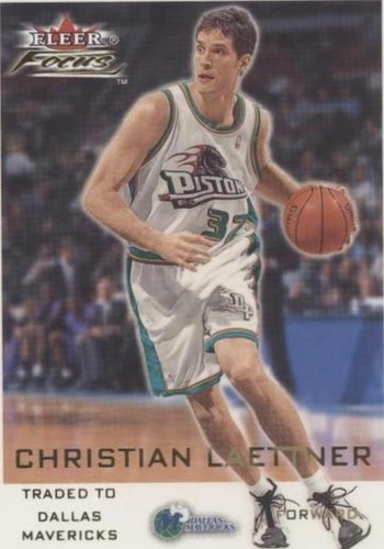 2000-01 Fleer Focus - Christian Laettner #49