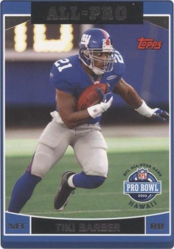 2006 Topps Tiki Barber #293