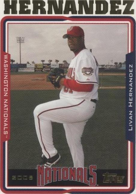 2005 Topps Washington Nationals Box Set - Livan Hernandez #26