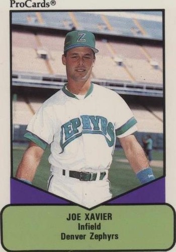 1990 ProCards AAA Future Stars - Joe Xavier #661