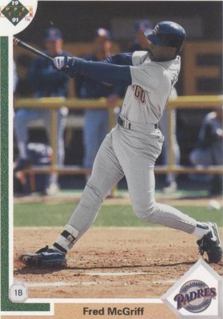 Upper Deck 1991 - Fred McGriff #775