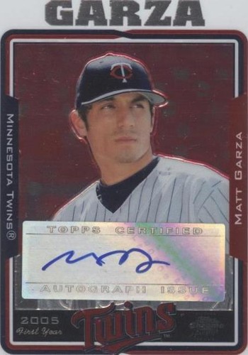2005 Topps Chrome Update & Highlights - Matt Garza #UH227