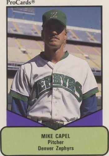 1990 ProCards AAA Future Stars - Mike Capel #643