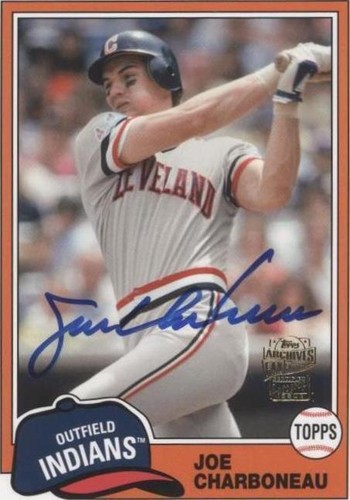 2012 Topps Archives - Joe Charboneau #FFA-JC