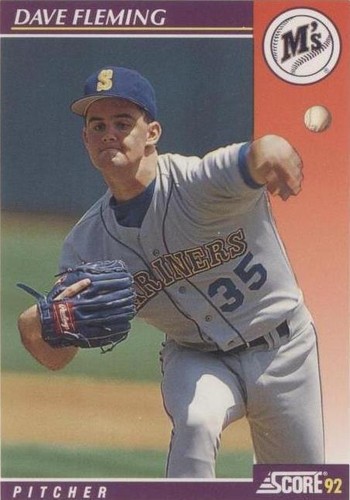 1992 Score Rookie & Traded - Dave Fleming #85T