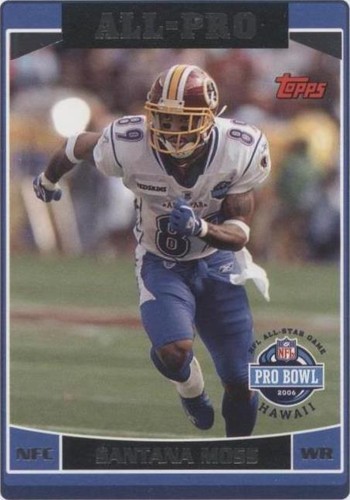 2006 Topps Santana Moss #295