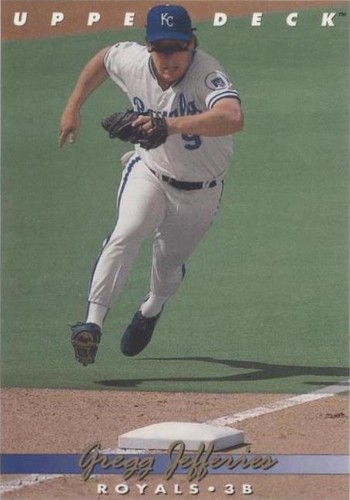 1993 Upper Deck - Gregg Jefferies #176