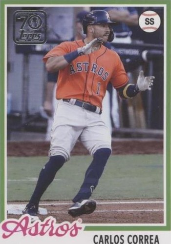2021 Topps Update Series - Carlos Correa #70YT-28