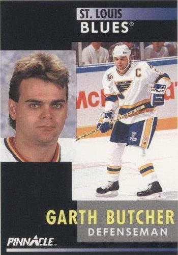 1991-92 Pinnacle - Garth Butcher #85