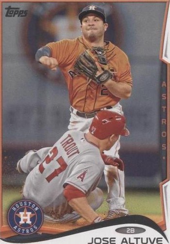 2014 Topps - Jose Altuve Mike Trout #210