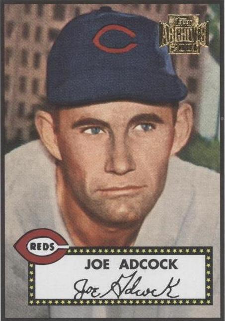 2001 Topps Archives - Joe Adcock #86