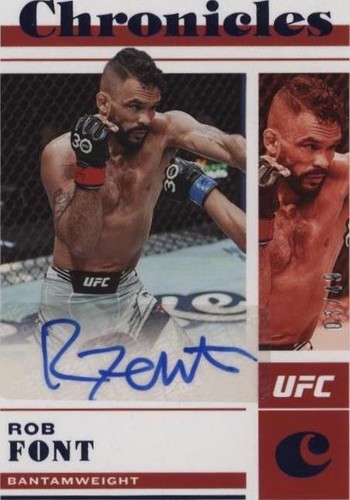 2023 Panini Chronicles UFC - Rob Font #CS-RFT