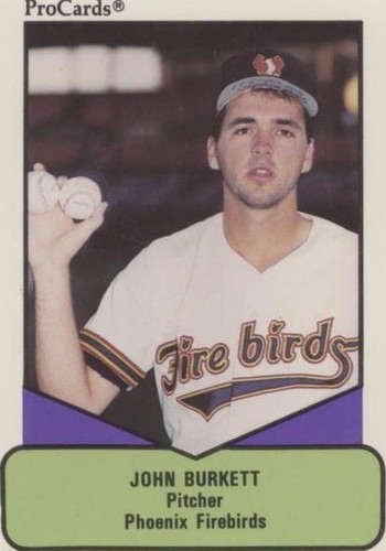 1990 ProCards AAA Future Stars - John Burkett #31