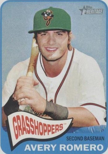 2014 Topps Heritage Minor League Edition - Avery Romero #54