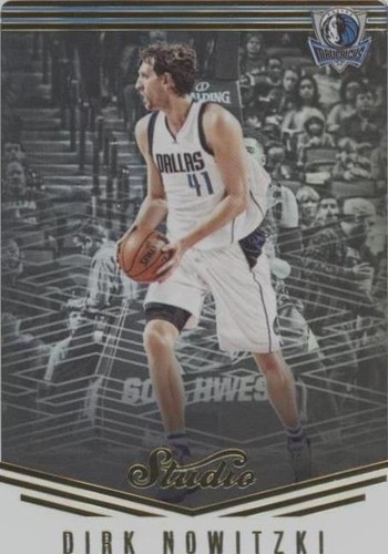2016-17 Panini Studio - Dirk Nowitzki #9
