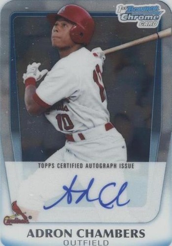 2011 Bowman - Adron Chambers #BCP90