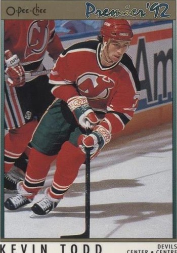 1991-92 O-Pee-Chee Premier - Kevin Todd #22