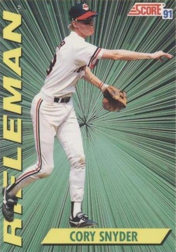 1991 Score - Cory Snyder #695