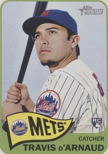 2014 Topps Heritage High Number - Travis d'Arnaud #H592