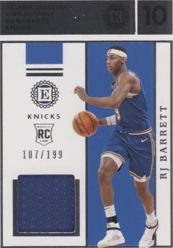 その他 RJ Barrett RC rookie auto PSA9 PSA 9 2019 Panini Hoops RJ Barrett RC Rookie Red Hot