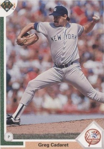 1991 Upper Deck - Greg Cadaret #343