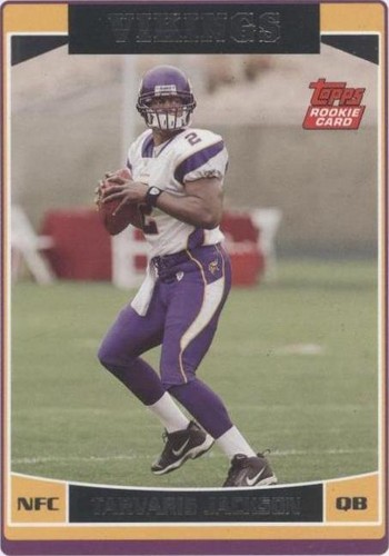 2006 Topps Tarvaris Jackson #384