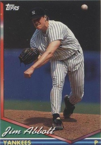 1994 Topps - Jim Abbott #350