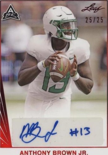 2021 Leaf Memories Anthony Brown Jr. #BA-ABJ