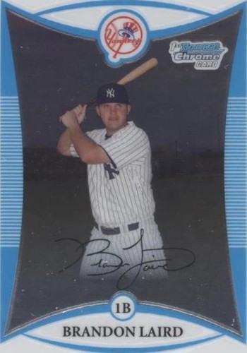 2008 Bowman Chrome - Brandon Laird #BCP225