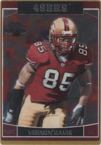 2006 Topps Chrome Vernon Davis #234