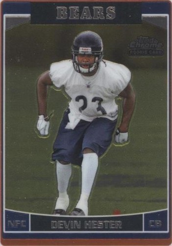 2006 Topps Chrome Devin Hester #252