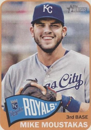 2014 Topps Heritage - Mike Moustakas #299