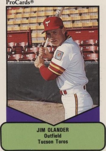 1990 ProCards AAA Future Stars - Jim Olander #206