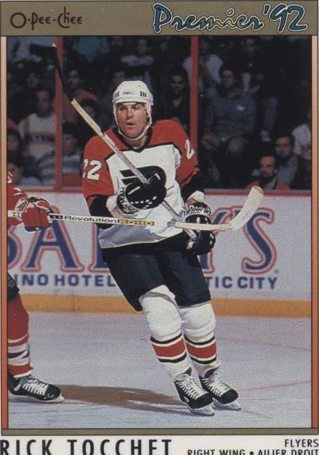 1991-92 O-Pee-Chee Premier - Rick Tocchet #63